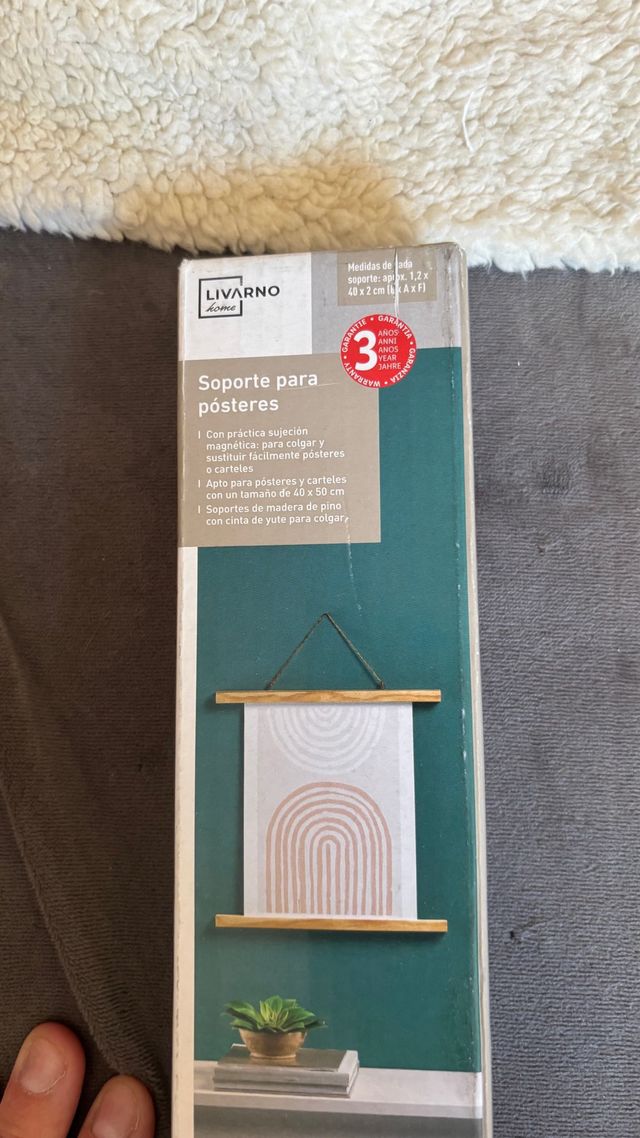 Soporte póster Livarno - NUEVO