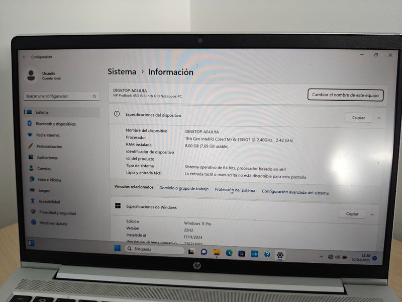 HP ProBook 440 G8 afbeelding 5
