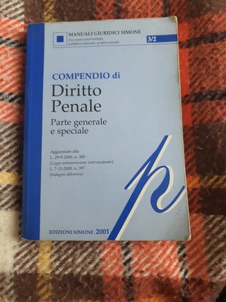 Compendio di Diritto Penale parte generale e speci