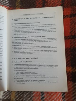 Compendio di Diritto Penale parte generale e speci
