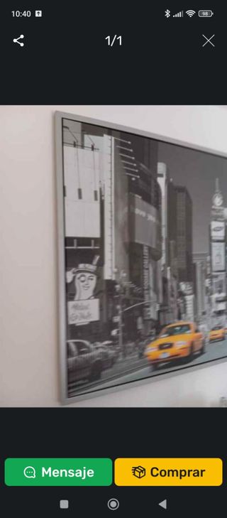 Cuadro Times Square , recoger en domicilio