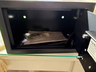 Caja fuerte HMF en caja, ignifuga