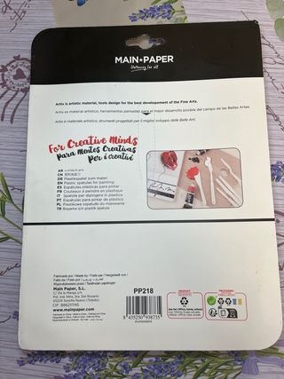 Espátulas pintura Artfix x6