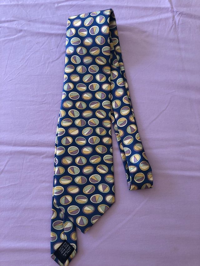 Corbata Mirto | Azul Multicolor