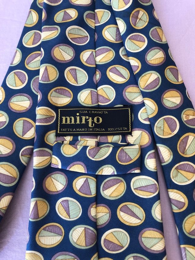 Corbata Mirto | Azul Multicolor