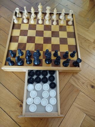 Scacchi e Dama Vintage