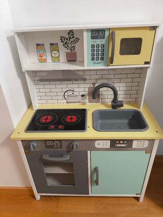 Cocinita juguete madera infantil