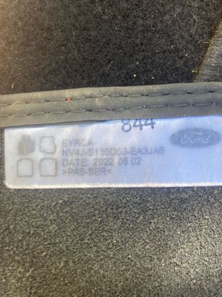 Alfombrillas  delanteras ford kuga 3