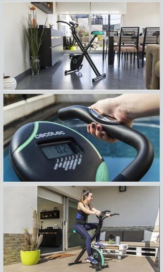 Bicicleta estática Cecotec XBike plegable NUEVA 