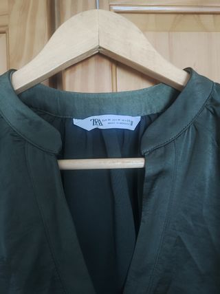 Blusa Zara nueva brillantes