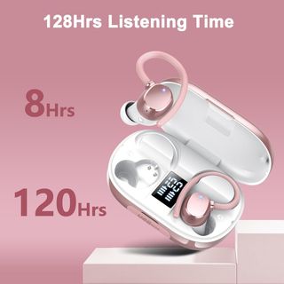 Auriculares Lekaby Q22 color rosa sin abrir