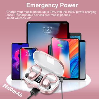 Auriculares Lekaby Q22 color rosa sin abrir