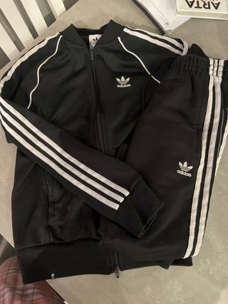 chandal adidas verdadero chaqueta S pantalón XS