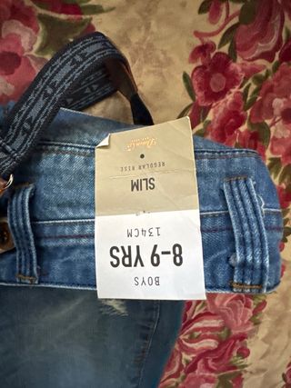 Pantalones vaqueros niño 8-9 años