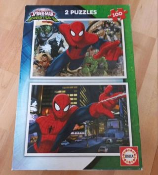 Lote de parchís-oca, puzzles y dominó