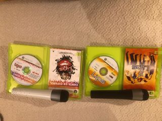 Consola Xbox 360 mas 2 guitarras y juegos