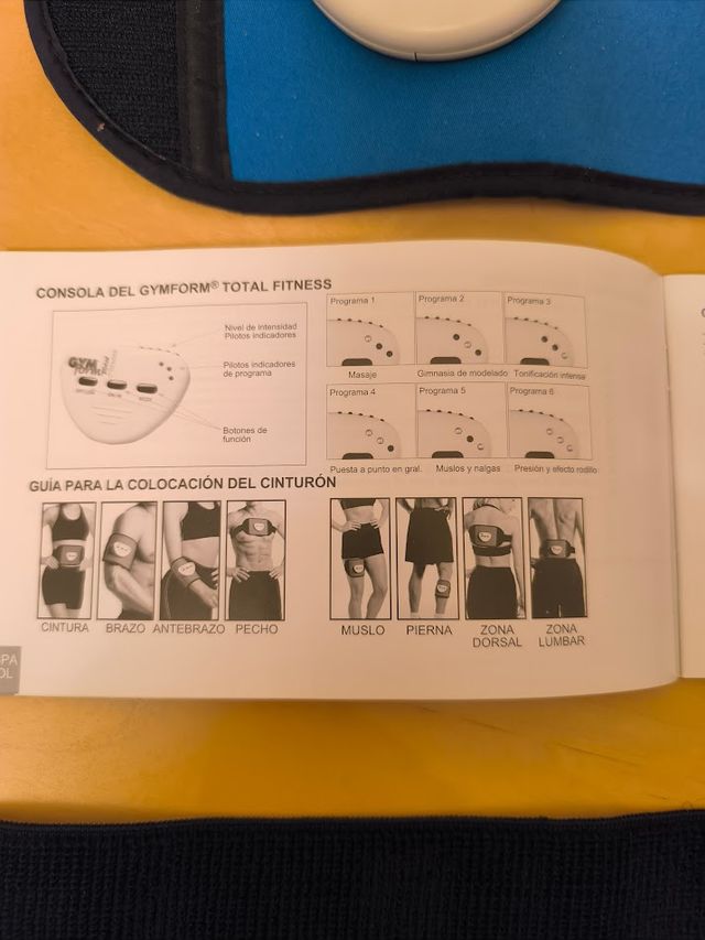 Estimulador muscular para fitnes / GYM Form Total