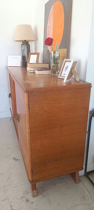 Aparador madera maciza años 50