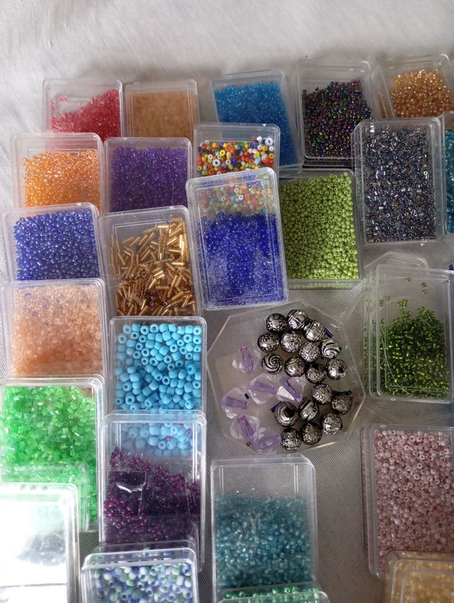 Abalorios multicolor