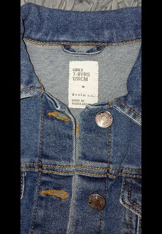 Chaqueta vaquera niña