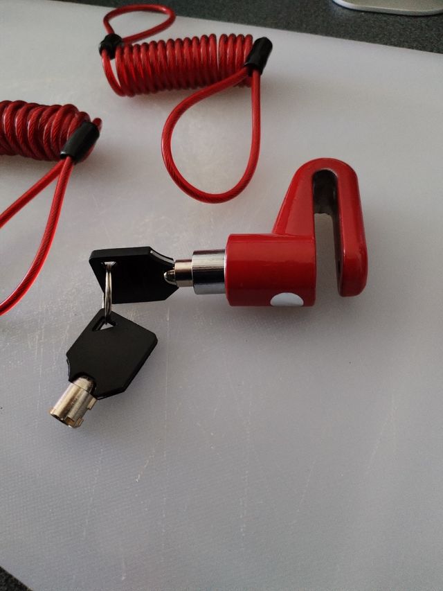 Candado disco freno patinete