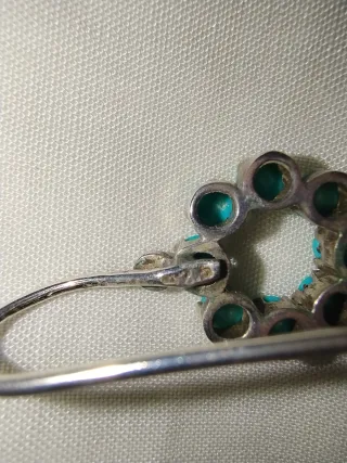 Pendientes Plata Turquesa