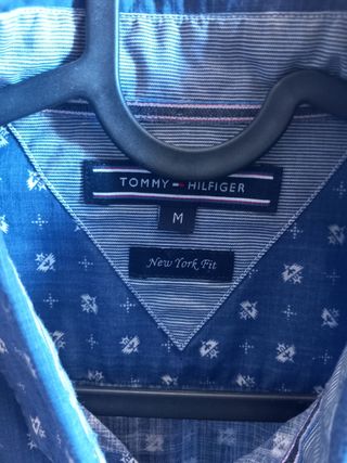 Camisa Tommy Hilfiger azul - Talla M