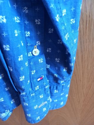 Camisa Tommy Hilfiger azul - Talla M