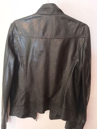 Cazadora Pelle Gaf Firenze negra