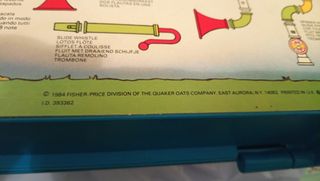 Maletín musical Fisher Price vintage