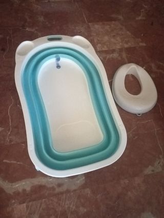Bañera+Reductor WC Bebé bbest