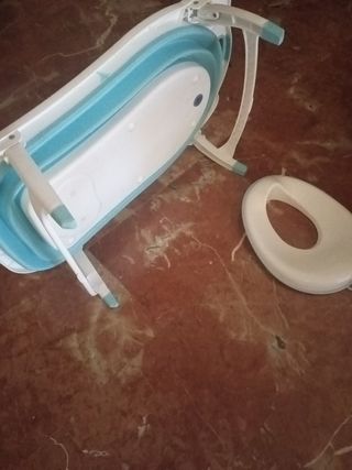 Bañera+Reductor WC Bebé bbest