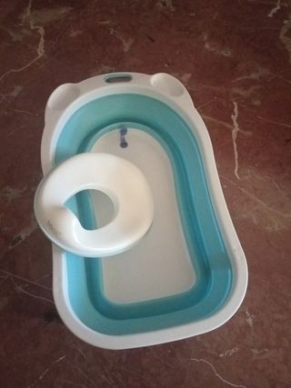 Bañera+Reductor WC Bebé bbest