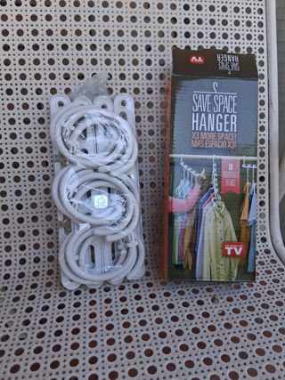 Perchas para ahorrar espacio