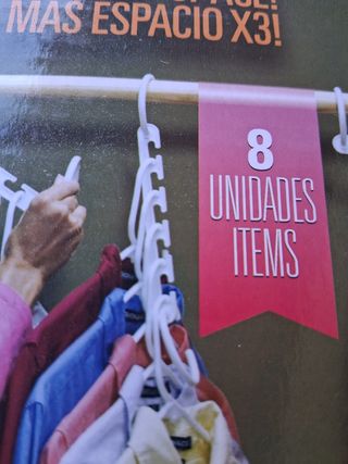 Perchas para ahorrar espacio