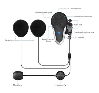 Intercomunicador Moto BETOWEY BTS3 Bluetooth
