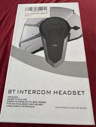 Intercomunicador Moto BETOWEY BTS3 Bluetooth