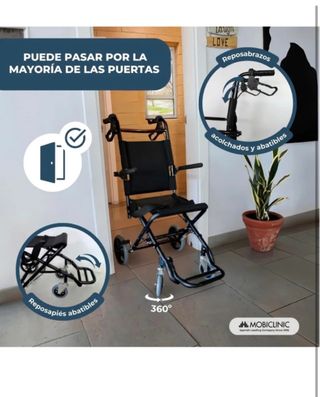 Silla de ruedas plegable Mobiclinic