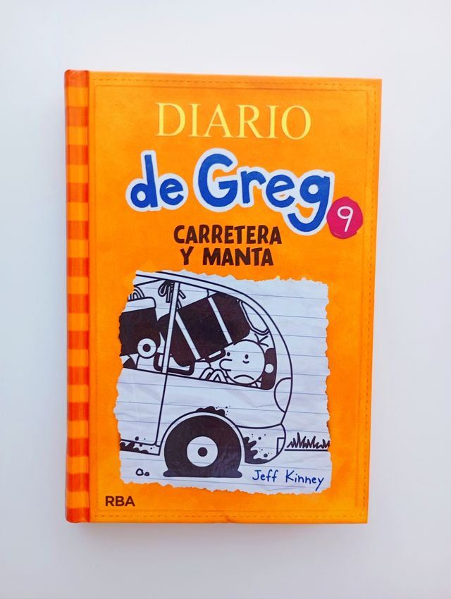 Libro Diario de Greg 9 carretera y manta NUEVO