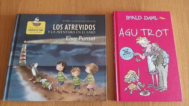 Lote libros Los atrevidos y Agutrot.