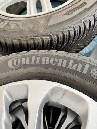 Neumáticos Continental 215/60 R17 + llantas