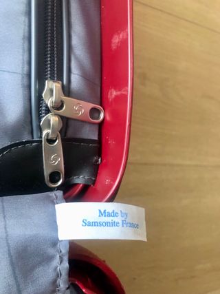 Maleta Samsonite roja