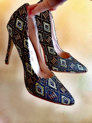 Zapatos tacón Marypaz multicolor 36