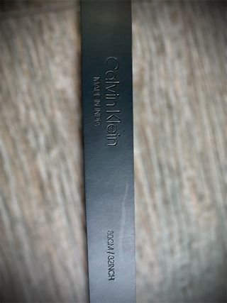 Cintura Calvin Klein nera taglia 80