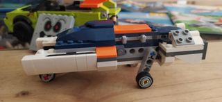 Lego City - Barco y vehículos- más robot y panda .