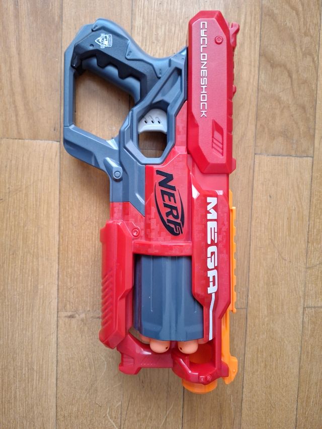 Pistola Nerf Cycloneshock Mega