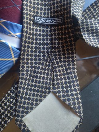 Corbata seda natural, 