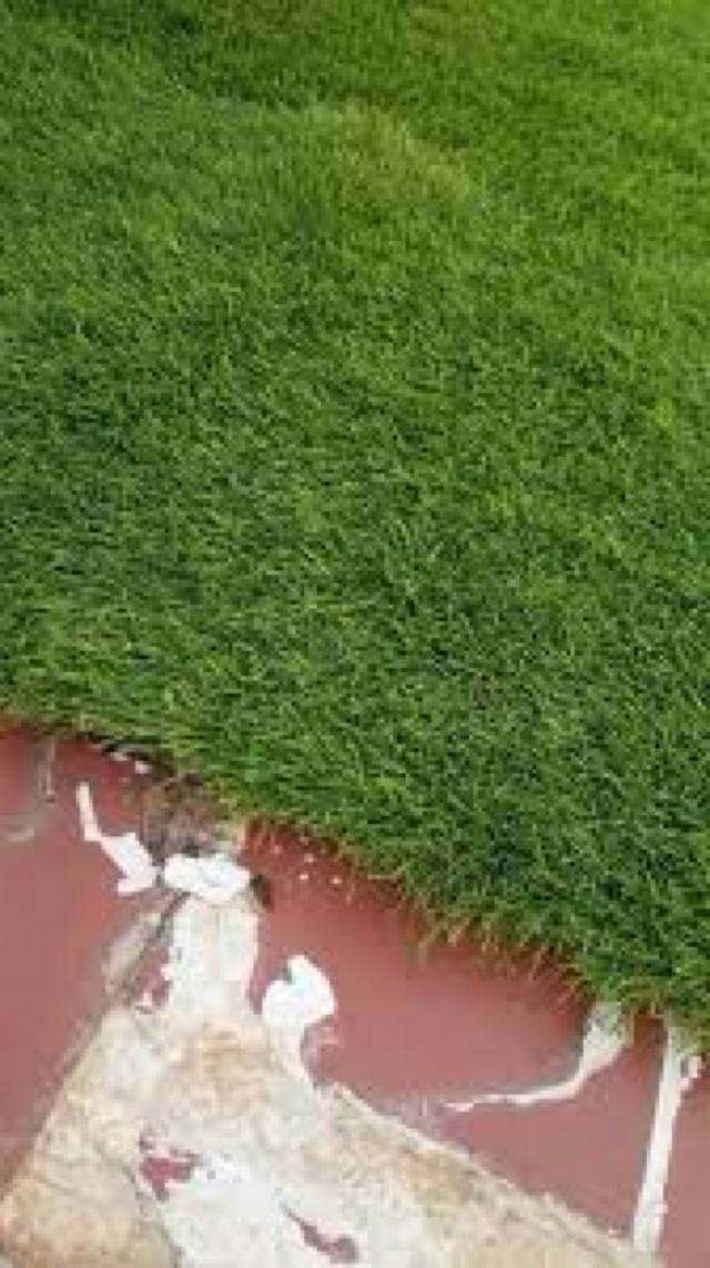 Césped artificial: instalación