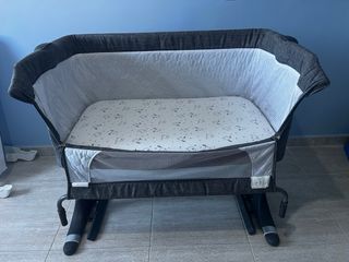 Cuna colecho + saco dormir bebé