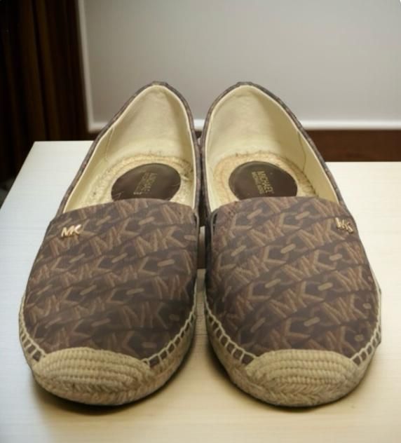 Alpargatas Michael Kors Kenrick -Marrón-Talla 38.5